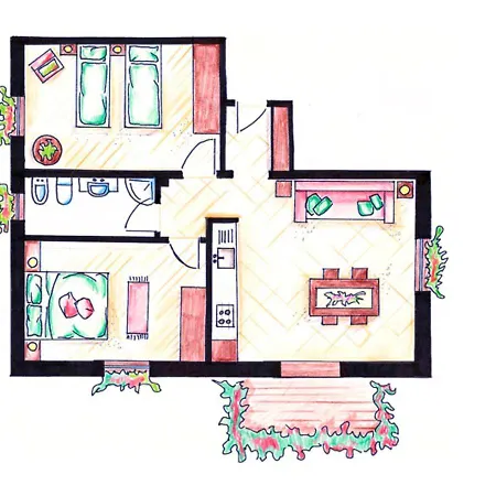 Aris Big Family Apartament *